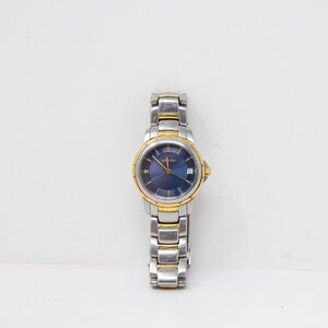 Daniel Mink Women's Stainless Steel Brass Chain Link Round Face Analog Watch